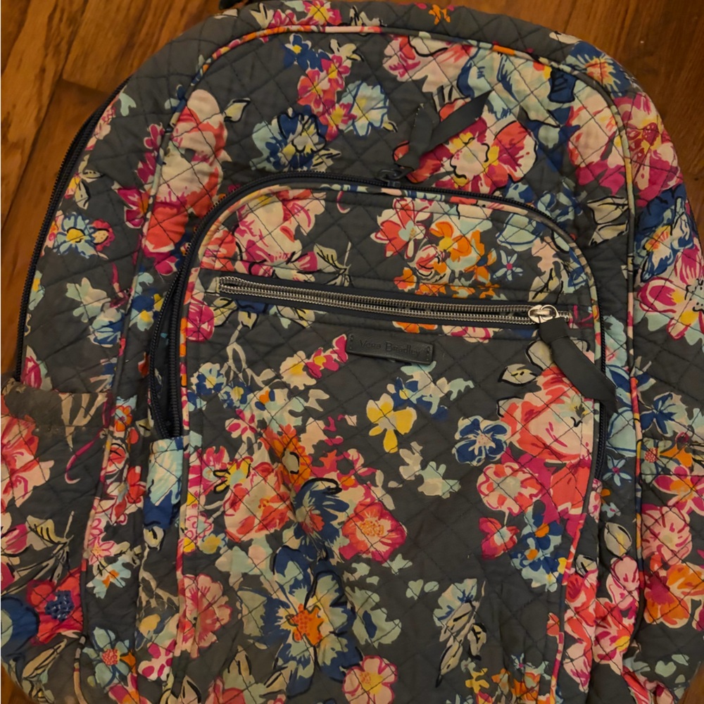 Vera Bradley multi compartment backpack, CLEAN